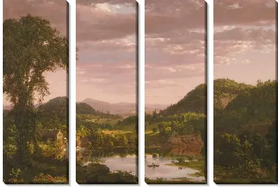 Картина Пейзаж Новой Англии (1849) (New England Landscape)