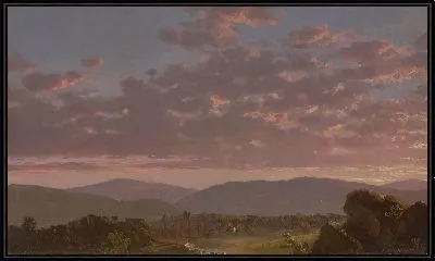 Картина Сумерки в Кэтскиллс (1849) (Twilight in the Catskills)