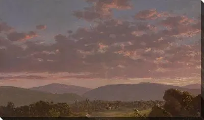 Картина Сумерки в Кэтскиллс (1849) (Twilight in the Catskills)