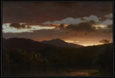 Картина Сумерки (1858) (Twilight)