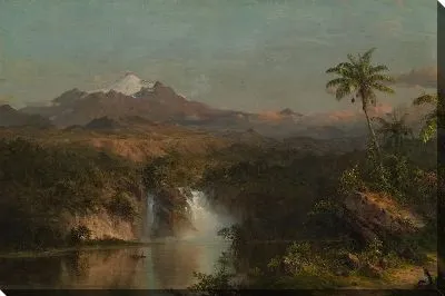 Картина Котопакси (1857) (View of Cotopaxi)