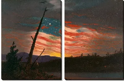 Картина Наш баннер в небе (1861) (Our Banner in the Sky)