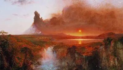 Картина Котопакси (1862) (Cotopaxi)