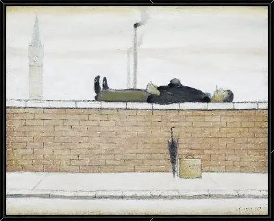 Человек лежал на стене (1957) (Man Lying on a Wall)