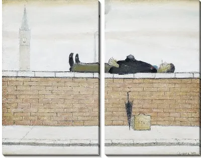 Человек лежал на стене (1957) (Man Lying on a Wall)