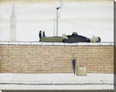 Человек лежал на стене (1957) (Man Lying on a Wall)