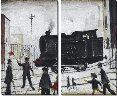 Картина Железнодорожный переезд (1946) (Level Crossing)