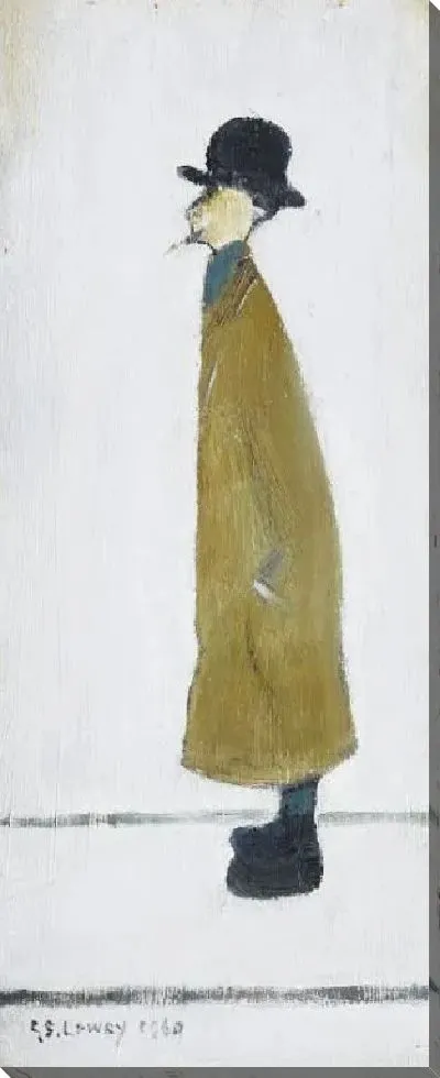 Картина Джентльмен смотрит на что-то (1960) (Gentleman Looking at Something)