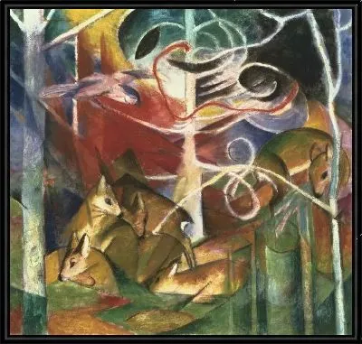 Олень в лесу (1913) (Deer in the Forest I)
