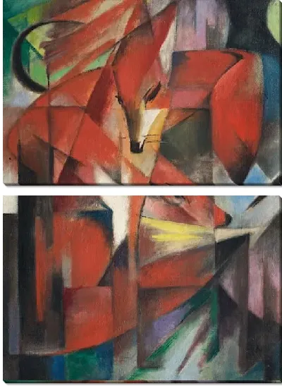 Картина Лисы (1913) (The Foxes)