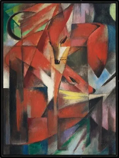 Картина Лисы (1913) (The Foxes)