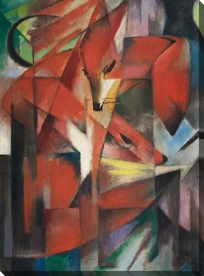 Картина Лисы (1913) (The Foxes)