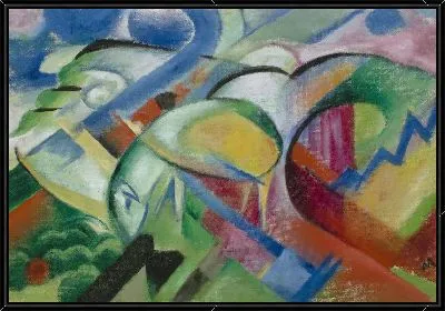 Картина Овца (1913-1914) (The Sheep)