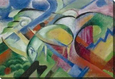 Картина Овца (1913-1914) (The Sheep)