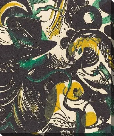 Картина Бытие (1914) (Genesis II (Schopfungsgeschichte II))