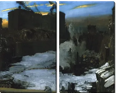 Картина Станция раскопки в Пенсильвании (1907-1908) (Pennsylvania Station Excavation)