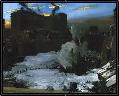 Картина Станция раскопки в Пенсильвании (1907-1908) (Pennsylvania Station Excavation)