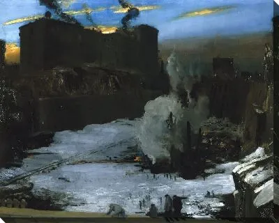 Картина Станция раскопки в Пенсильвании (1907-1908) (Pennsylvania Station Excavation)