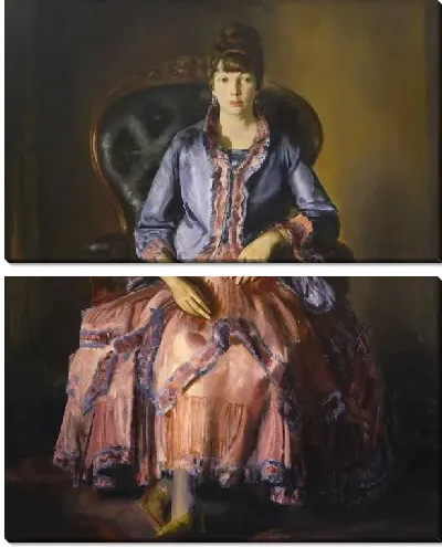 Картина Эмма в фиолетовое платье (1920-1923) (Emma in a Purple Dress)