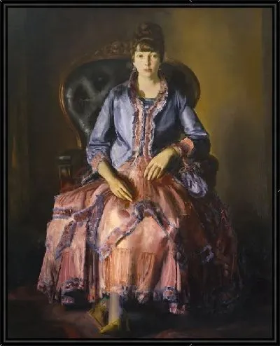 Картина Эмма в фиолетовое платье (1920-1923) (Emma in a Purple Dress)