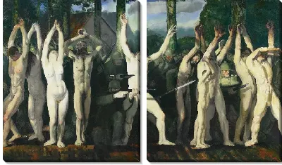 Картина Баррикада (1918) (The Barricade)