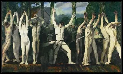 Картина Баррикада (1918) (The Barricade)