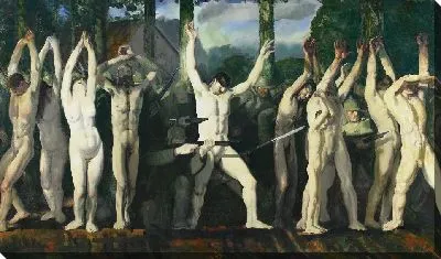 Картина Баррикада (1918) (The Barricade)