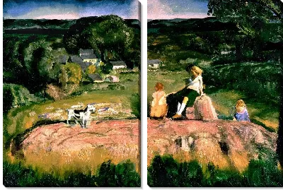 Картина Три ребенка (1919) (Three Children)