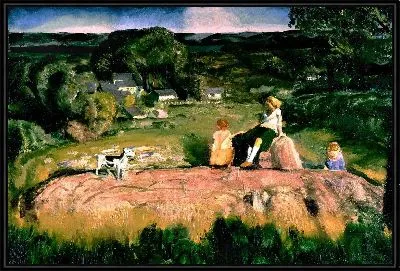 Картина Три ребенка (1919) (Three Children)