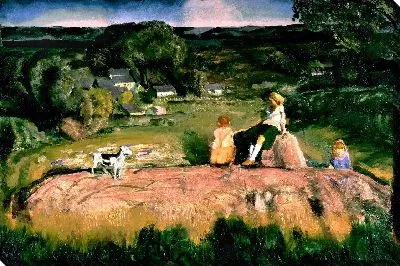 Картина Три ребенка (1919) (Three Children)