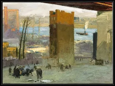 Картина Одинокая обитель (1909) (The Lone Tenement)
