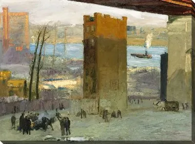 Картина Одинокая обитель (1909) (The Lone Tenement)