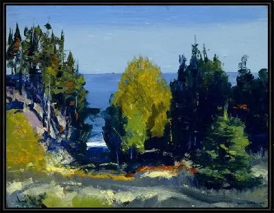Картина Роща (1911) (The Grove - Monhegan)