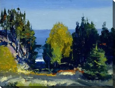 Картина Роща (1911) (The Grove - Monhegan)