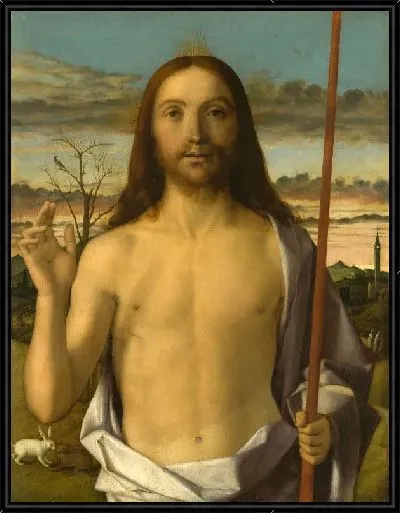 Картина Благословение Христово (1500) (Christ Blessing)
