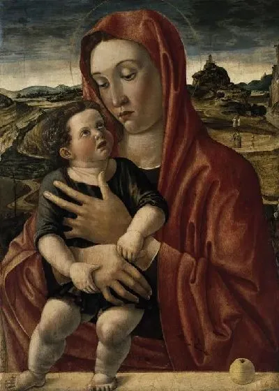Картина Мадонна с младенцем (1465) (Madonna with Child)