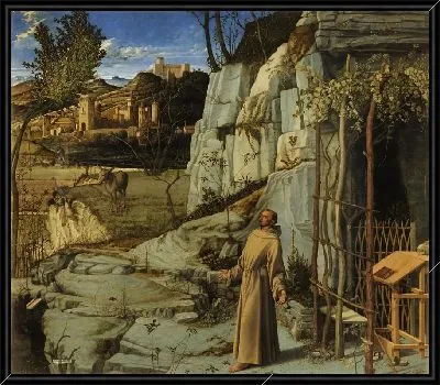 Святой Франциск в пустыне (1480) (St. Francis in the Desert)