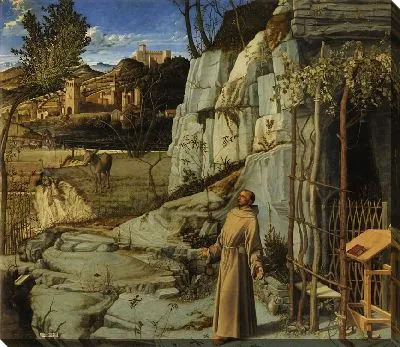Святой Франциск в пустыне (1480) (St. Francis in the Desert)