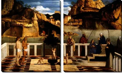 Картина Священная Аллегория (1490-1499) (Sacred Allegory)