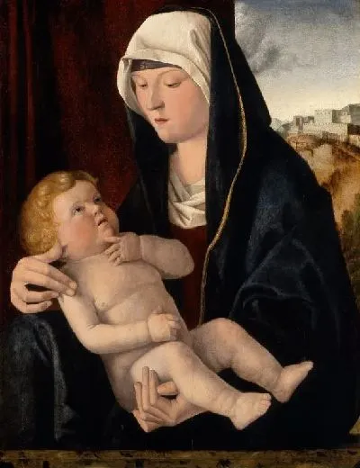 Картина Мадонна с младенцем (1510-1515) (Madonna and Child)