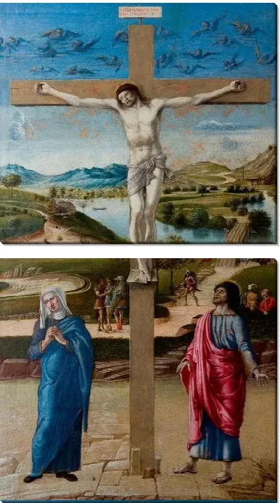 Картина Распятие (1453-1455) (La Crocifissione)