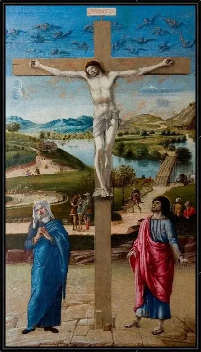 Картина Распятие (1453-1455) (La Crocifissione)