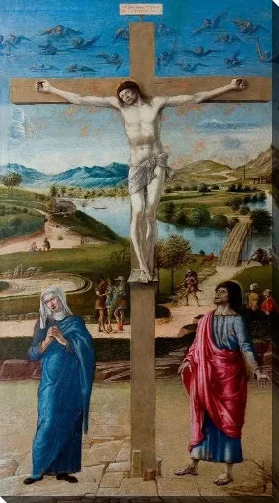 Картина Распятие (1453-1455) (La Crocifissione)