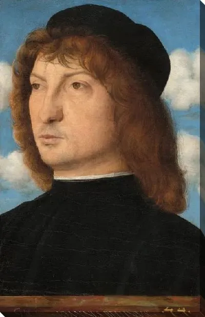 Картина Портрет венецианского джентельмена (1500) (Portrait of a Venetian Gentleman)