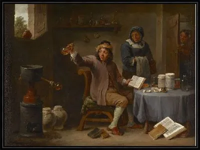 Картина Консультация (1660) (The Consultation)