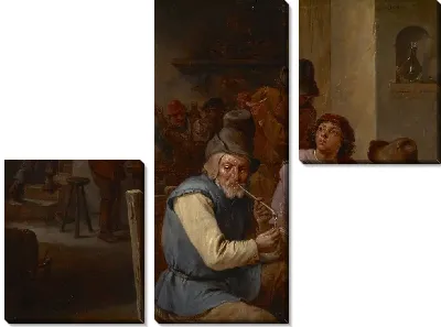 Картина Местный бар (1660) (The Country Pub)