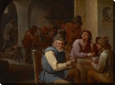 Картина Местный бар (1660) (The Country Pub)