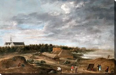 Картина Пейзаж (1690) (Brickmakers near Hemiksem)
