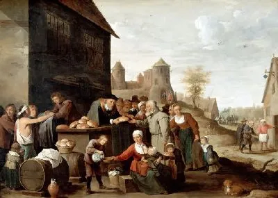 Картина Милосердие (The Seven Corporal Works of Mercy)