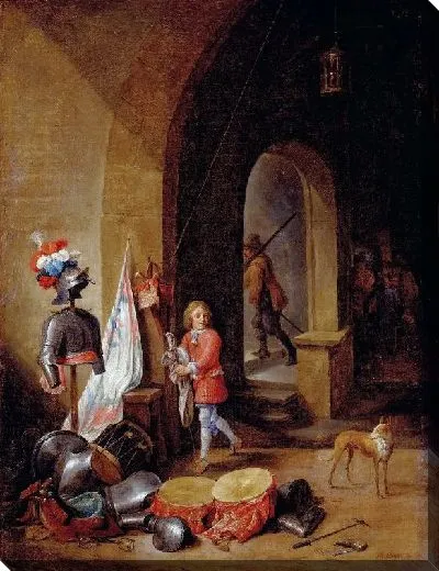 Картина Караульный помещения (1640) (A Guard Room)